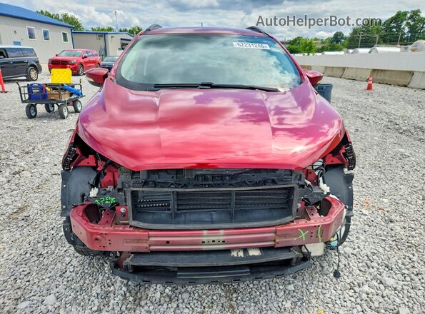 MAJ3P1TE3JC162328 2018 FORD ECOSPORT Red Вид спереду