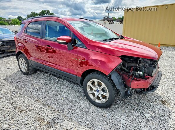 MAJ3P1TE3JC162328 2018 FORD ECOSPORT Red Передня права чверть
