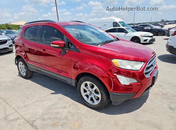 MAJ3P1TE3JC173216 2018 FORD ECOSPORT Red წინა მარჯვენა