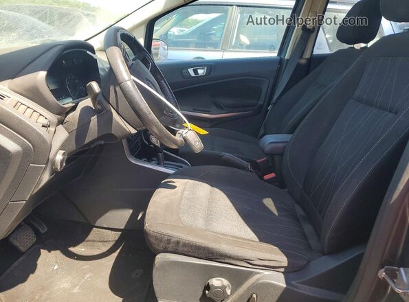 MAJ3P1TE4JC235836 2018 FORD ECOSPORT Gray წინა სალონის ხედი