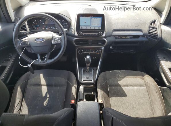 MAJ3P1TE5JC239958 2018 FORD ECOSPORT Gray Вид панелі приладів
