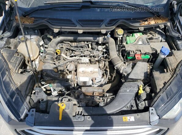 MAJ3P1TE5JC239958 2018 FORD ECOSPORT Gray Вид підкапотного простору