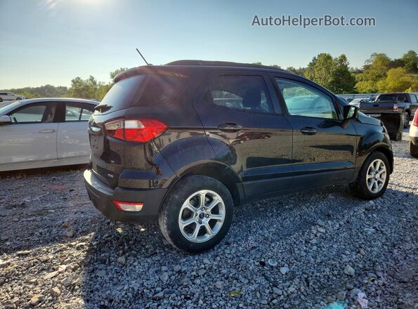 MAJ3P1TE6JC240634 2018 FORD ECOSPORT Black Tył prawy