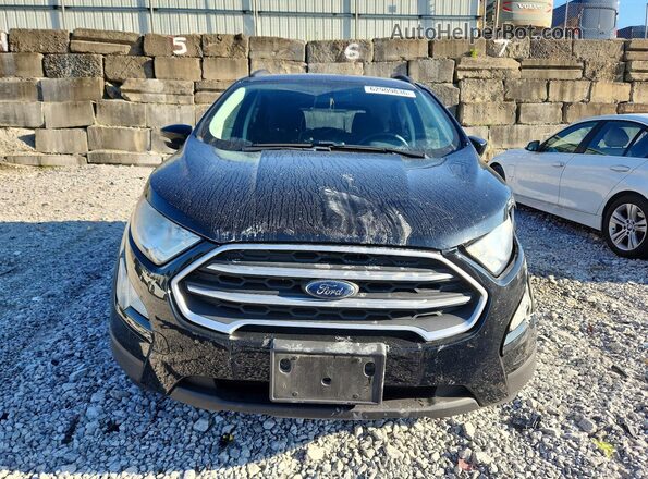 MAJ3P1TE6JC240634 2018 FORD ECOSPORT Black Widok z przodu