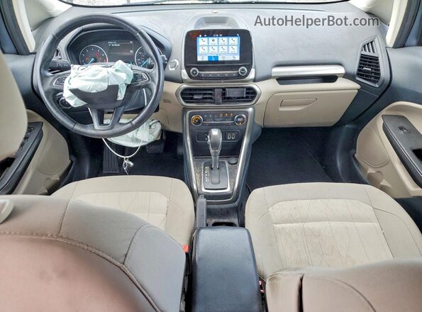 MAJ3P1TE7JC200594 2018 FORD ECOSPORT Gray წინა პანელის ხედი
