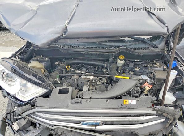 MAJ3P1TE7JC200594 2018 FORD ECOSPORT Gray ძრავის განყოფილების ხედი