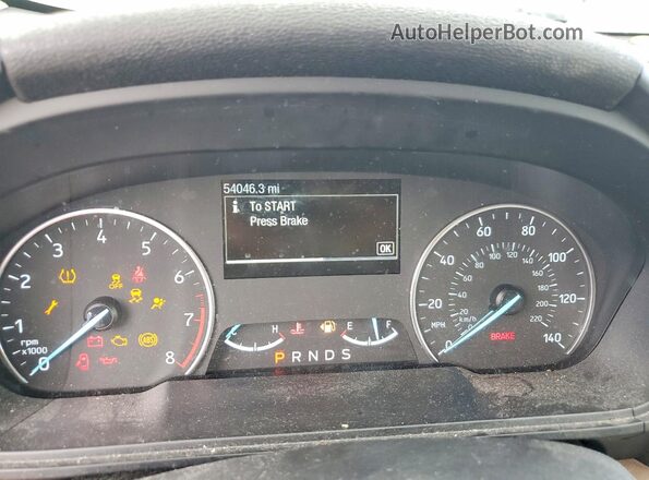 MAJ3P1TE7JC200594 2018 FORD ECOSPORT Gray ხელსაწყოთა პანელის ხედი