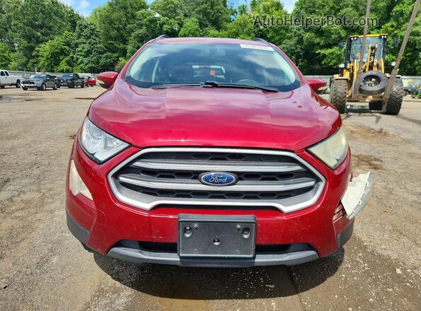 MAJ3P1TE7JC204998 2018 FORD ECOSPORT Red Vista frontal