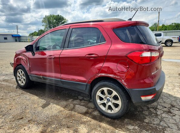 MAJ3P1TE7JC204998 2018 FORD ECOSPORT Red Trasero izquierdo