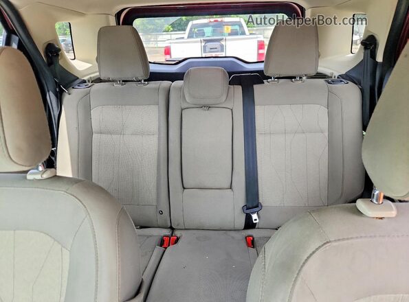 MAJ3P1TE7JC204998 2018 FORD ECOSPORT Red Vista de los asientos traseros
