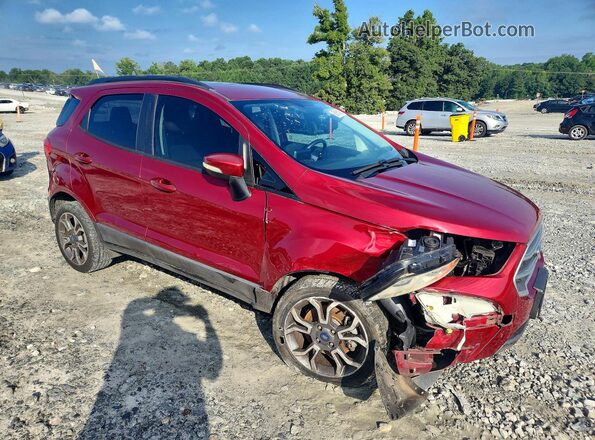 MAJ3P1TE7JC210249 2018 FORD ECOSPORT Red Передня права чверть