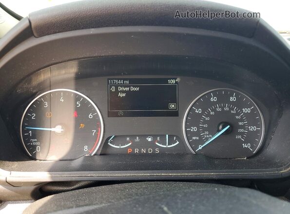 MAJ3P1TE7JC220022 2018 FORD ECOSPORT Угольный Вид щитка приборов