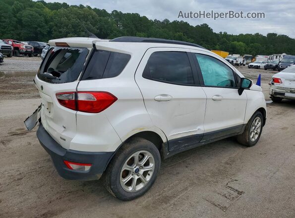 MAJ3P1TE8JC219607 2018 FORD ECOSPORT Белый Задняя правая четверть