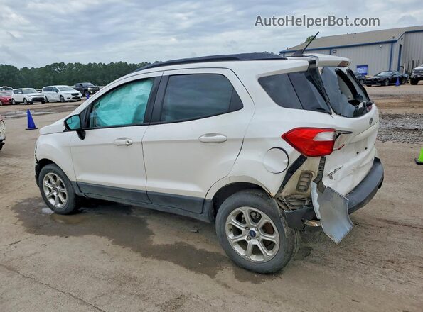 MAJ3P1TE8JC219607 2018 FORD ECOSPORT Белый Задняя левая четверть