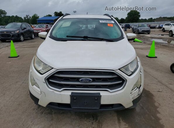 MAJ3P1TE8JC219607 2018 FORD ECOSPORT Белый Вид спереди