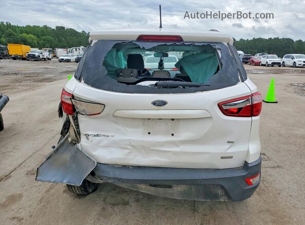 MAJ3P1TE8JC219607 2018 FORD ECOSPORT Белый Вид сзади