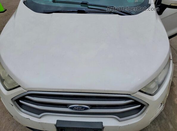 MAJ3P1TE8JC219607 2018 FORD ECOSPORT Белый Вид задней части салона