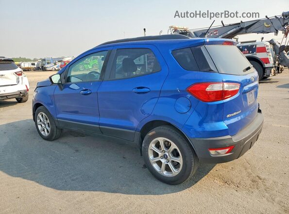 MAJ3P1TE8JC220725 2018 FORD ECOSPORT Синий Задняя левая четверть