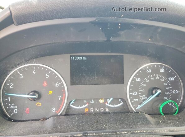 MAJ3P1TE8JC220725 2018 FORD ECOSPORT Синий Вид щитка приборов
