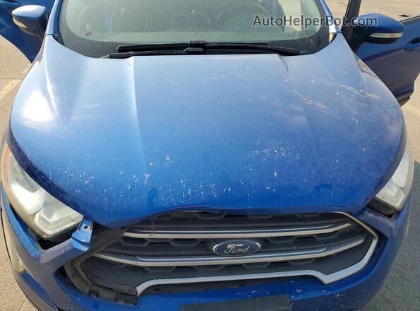 MAJ3P1TE8JC220725 2018 FORD ECOSPORT Синий Вид подкапотного пространства