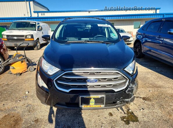 MAJ3P1TE8JC234706 2018 FORD ECOSPORT Черный Вид спереди