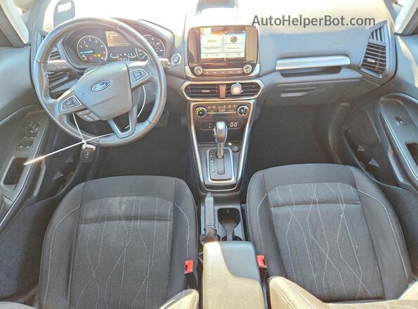 MAJ3P1TE8JC234706 2018 FORD ECOSPORT Черный Вид панели приборов