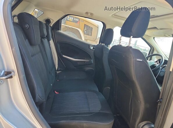 MAJ3P1TE9JC183135 2018 FORD ECOSPORT Gray Вид задніх сидінь