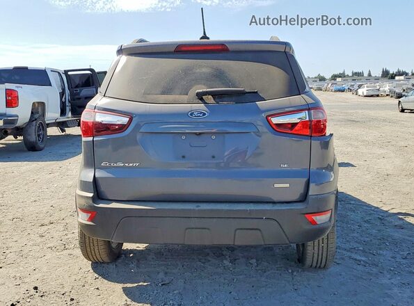 MAJ3P1TE9JC204968 2018 FORD ECOSPORT Gray Вид ззаду