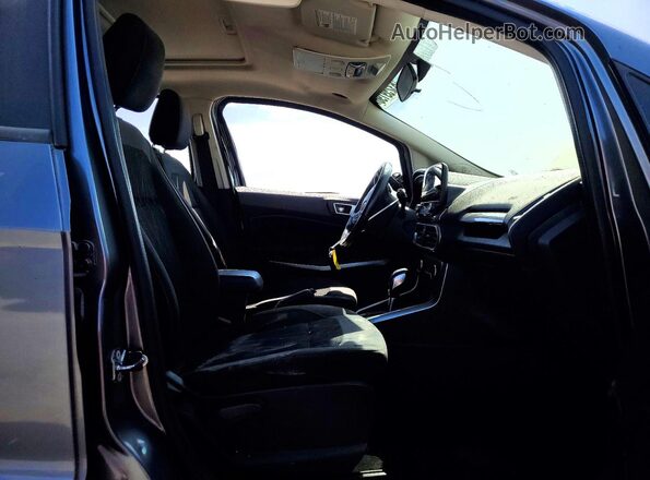 MAJ3P1TE9JC204968 2018 FORD ECOSPORT Gray Вид салону спереду