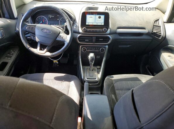 MAJ3P1TE9JC204968 2018 FORD ECOSPORT Gray Вид панелі приладів