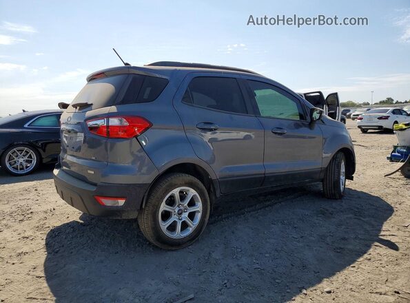 MAJ3P1TE9JC204968 2018 FORD ECOSPORT Gray Задня права чверть