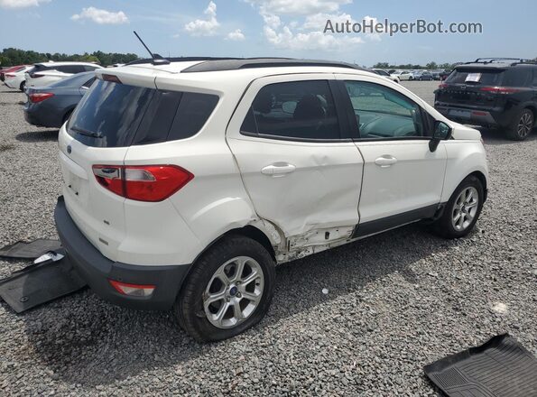 MAJ3P1TE9JC209233 2018 FORD ECOSPORT White Задня права чверть