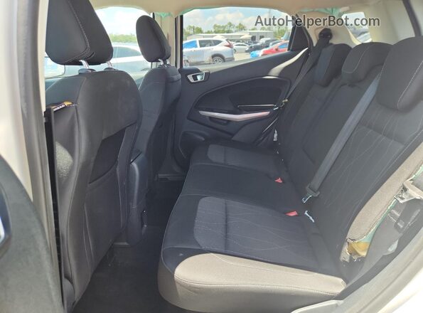 MAJ3P1TE9JC209233 2018 FORD ECOSPORT White Вид задньої частини салону