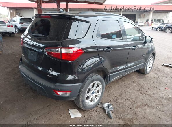 MAJ3P1TEXJC194807 2018 FORD ECOSPORT Black Հետևի աջ