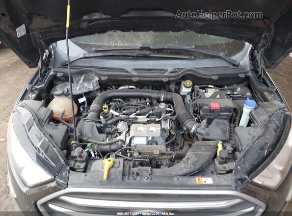 MAJ3P1TEXJC194807 2018 FORD ECOSPORT Black Հետևի տեսք