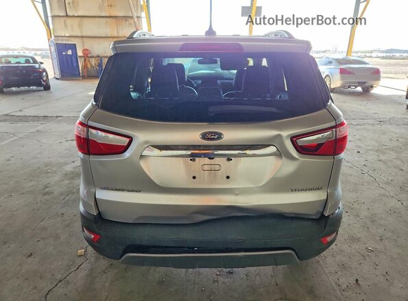 MAJ3P1VE3JC211797 2018 FORD ECOSPORT Silver Rear view