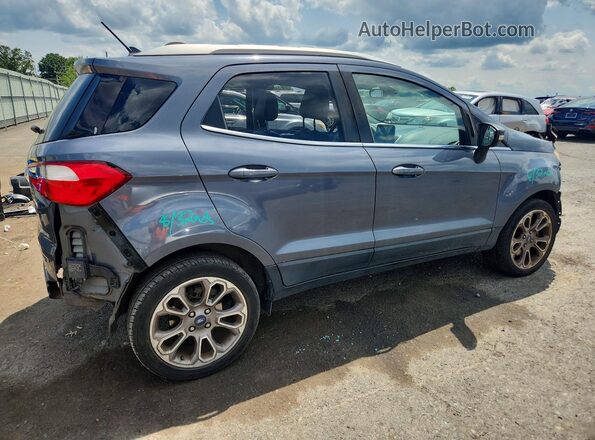 MAJ3P1VE6JC191190 2018 FORD ECOSPORT Gray Tył prawy