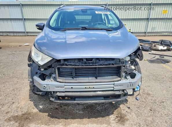 MAJ3P1VE6JC191190 2018 FORD ECOSPORT Gray Widok z przodu