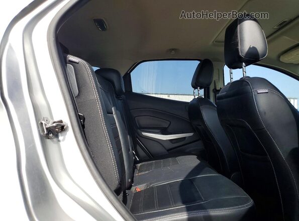 MAJ3P1VE6JC201037 2018 FORD ECOSPORT Silver Вид задньої частини салону