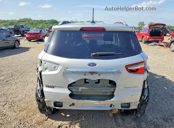 MAJ3P1VE6JC201037 2018 FORD ECOSPORT Silver Вид ззаду