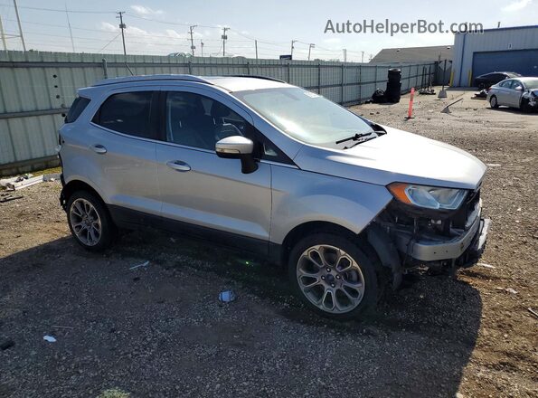 MAJ3P1VE6JC201037 2018 FORD ECOSPORT Silver Передня права чверть