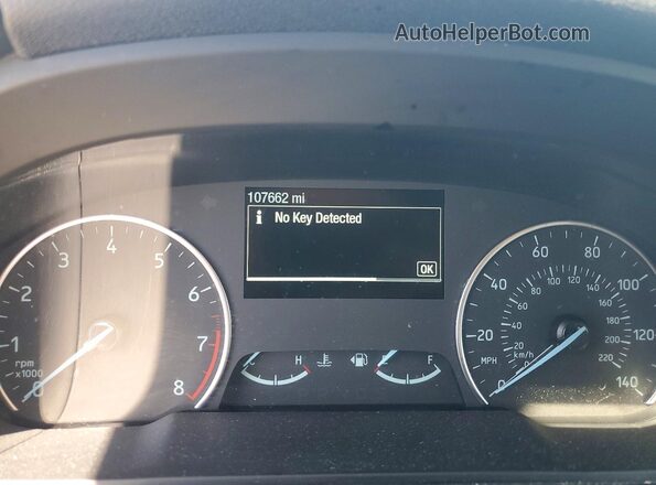MAJ3P1VE8JC164170 2018 FORD ECOSPORT White ხელსაწყოთა პანელის ხედი
