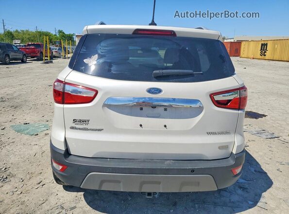 MAJ3P1VE8JC164170 2018 FORD ECOSPORT White უკანა ხედი