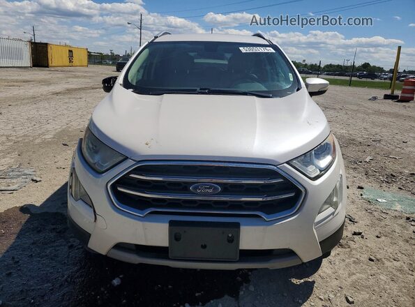 MAJ3P1VE8JC164170 2018 FORD ECOSPORT White წინა ხედი