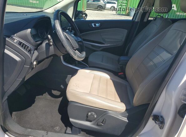 MAJ3P1VE8JC164170 2018 FORD ECOSPORT White წინა სალონის ხედი