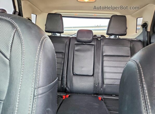 MAJ3P1VE8JC205929 2018 FORD ECOSPORT White Հետևի նստատեղերի տեսք