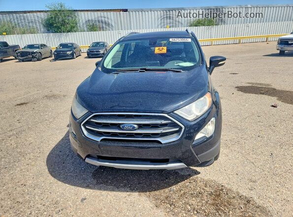 MAJ3P1VE9JC181754 2018 FORD ECOSPORT Black წინა ხედი