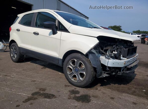 MAJ3S2FE1LC353913 2020 FORD ECOSPORT White Przód prawy