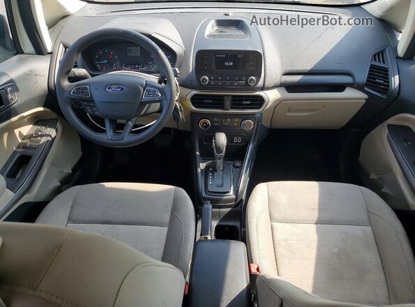 MAJ3S2FE1LC353913 2020 FORD ECOSPORT White Widok deski rozdzielczej