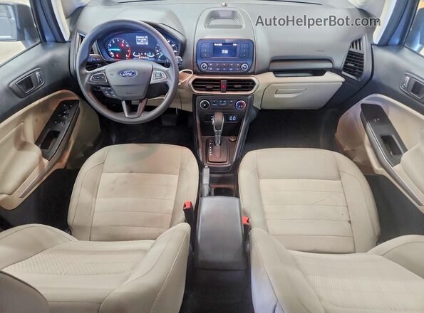 MAJ3S2FE1MC442611 2021 FORD ECOSPORT Gray Dashboard view